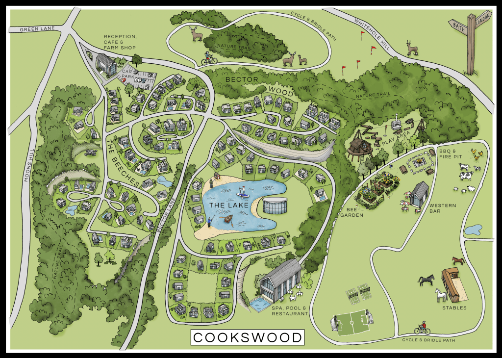 Cookswood Development Map alt text